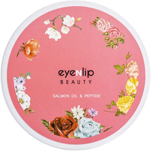 Гідрогелеві патчі для очей Eyenlip Salmon Oil & Peptide Hydrogel Eye Patch з екстрактом лососевої олії та пептидами