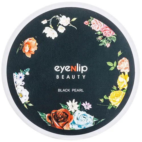 Гідрогелеві патчі для очей Eyenlip Black Pearl Hydrogel Eye Patch з екстрактом чорних перлів