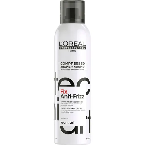 Спрей для фіксації волосся L’Oreal Professionnel Tecni Art Fix AntiFrizz, 250 мл.