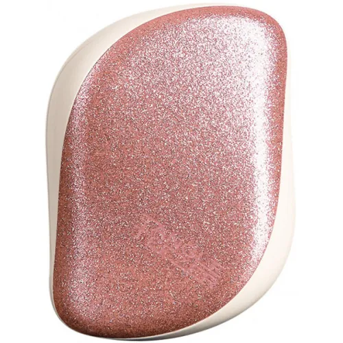 Легендарна щітка для волосся «блискуче рожеве золото» Tangle Teezer Compact Styler Glitter Rose Gold