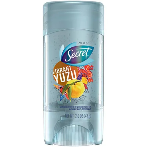 Гелевий дезодорант-антиперспірант «юзу» Secret Clear Gel Antiperspirant and Deodorant Vibrant Yuzu, 73 г.