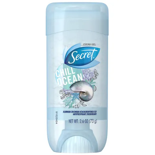 Гелевий дезодорант-антиперспірант «холодний океан» Secret Fresh Antiperspirant and Deodorant Clear Gel Chill Ocean, 73 г.