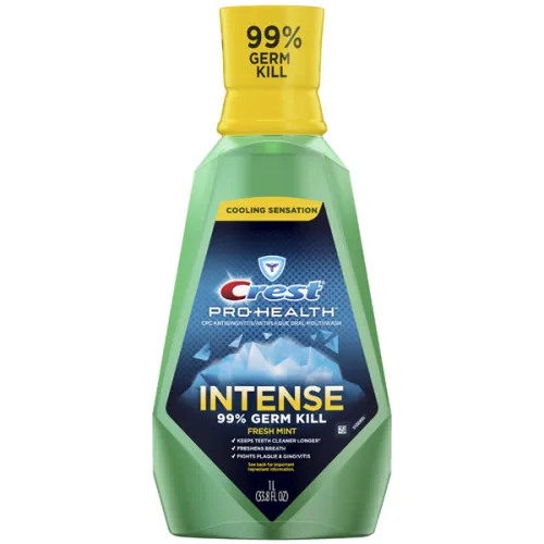 Ополаскиватель для интенсивного очищения полости рта Crest Pro-Health Intense Mouthwash Fresh Mint, 1000 мл.