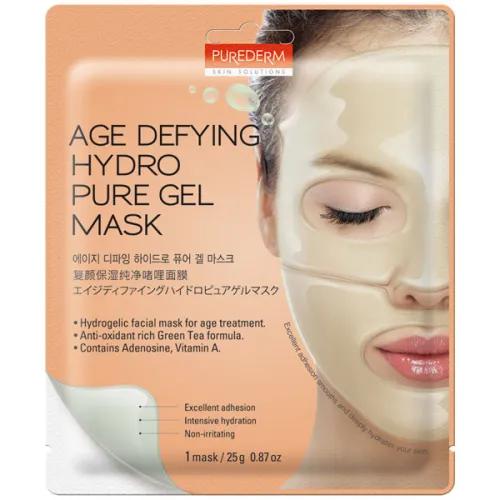 Гідрогелева антивікова маска для обличчя Purederm Age Defying Hydro Pure Gel Mask, 25 г.