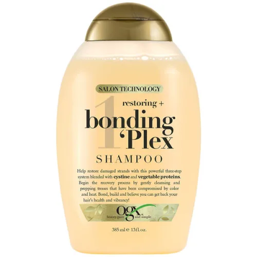 Відновлювальний шампунь для волосся OGX Restoring Bonding Plex Shampoo, 385 мл.