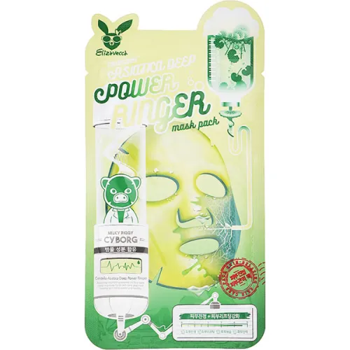 Тканинна маска для обличчя Elizavecca Centella Asiatica Deep Power Ringer Mask з екстрактом центелли, 23 мл.