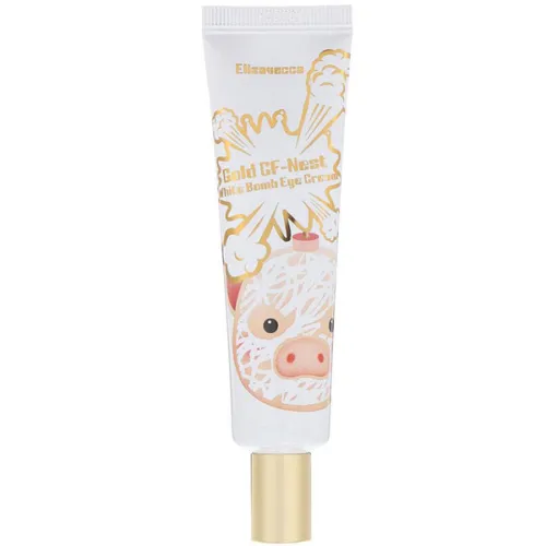 Освітлюючий крем для повік Elizavecca Gold CF-Nest White Bomb Eye Cream на основі ластівчиного гнізда, 30 мл.