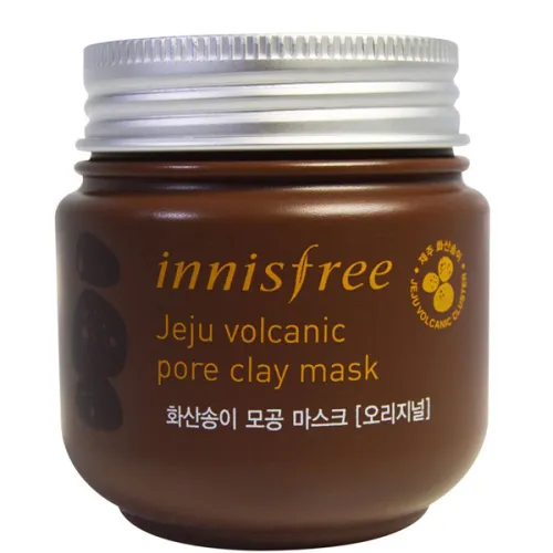 Очищающая вулканическая маска для кожи лица Innisfree Jeju Volcanic Pore Clay Mask, 100 мл.