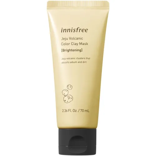 Освітлювальна глиняна маска для обличчя Innisfree Jeju Volcanic Color Clay Mask Brightening на основі вулканічної золи, 70