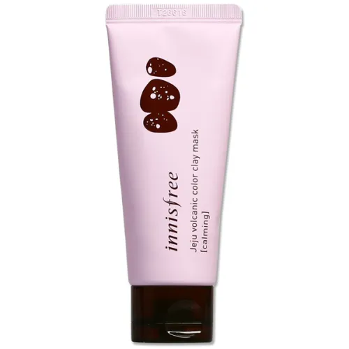 Глиняна заспокійлива маска Innisfree Jeju Volcanic Color Clay Mask Calming на основі вулканічної золи, 70 мл.