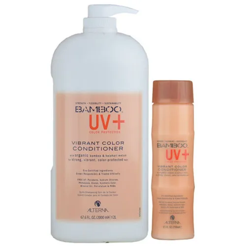 Сонцезахисний кондиціонер Alterna Bamboo UV+ Color Protection Vibrant Color Conditioner з бамбуковим екстрактом, 250 мл.