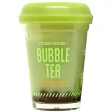 Ночная маска для лица Etude House Bubble Tea Sleeping Pack Green Tea с экстрактом зеленого чая, 100 г.