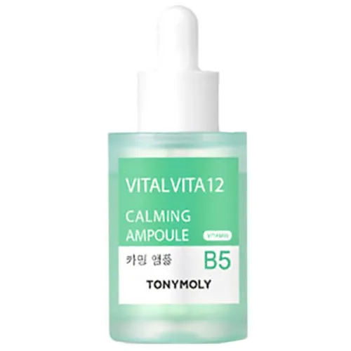 Успокаивающая витаминная сыворотка для кожи лица Tony Moly Vital Vita 12 Calming Ampoule, 30 мл.