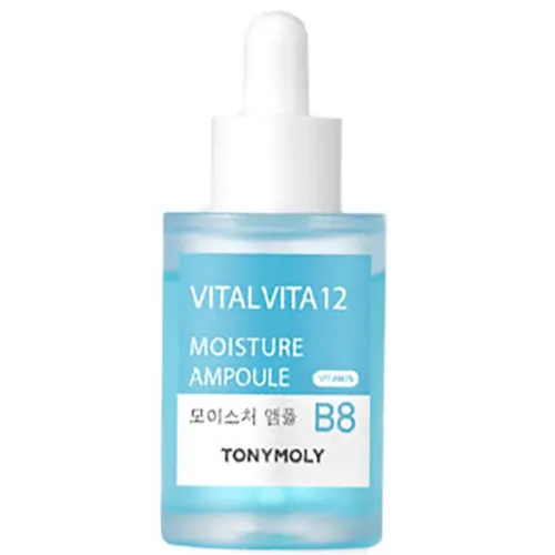 Увлажняющая витаминная сыворотка для кожи лица Tony Moly Vital Vita 12 Moisture Ampoule, 30 мл.