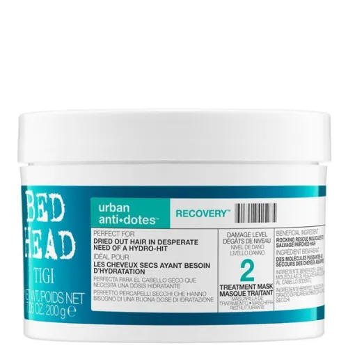 Маска для сухого волосся Tigi Bed Head Recovery Treatment Mask, 200 мл.