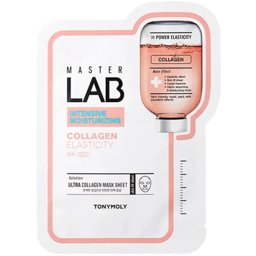 Тканевая маска для лица Tony Moly Master Lab Collagen с коллагеном, 18 г.