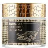 Крем для лица FarmStay Crocodile Oil Cream с жиром крокодила, 70 г.