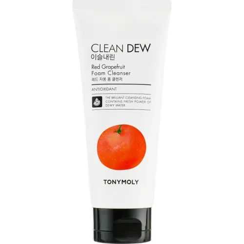 Пенка для умывания «красный грейпфрут» Tony Moly Clean Dew Foam Cleanser Red Grapefruit, 180 мл.