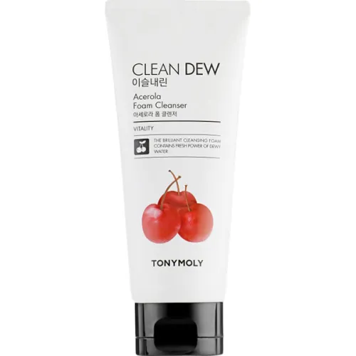 Пенка для умывания «ацерола» Tony Moly Clean Dew Foam Cleanser Acerola, 180 мл.