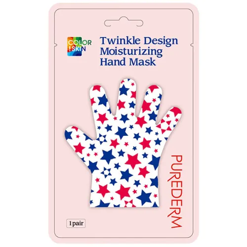 Маска для рук Purederm Twinkle Design Moisturizing Hand Mask з прополісом, 1 пара х 13 г.