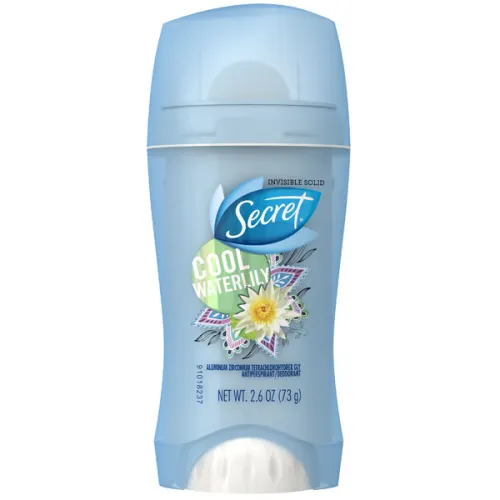 Кремовий дезодорант-антиперспірант «водяна лілія» Secret Fresh Cool Waterlily Invisible Solid Antiperspirant, 73 г.