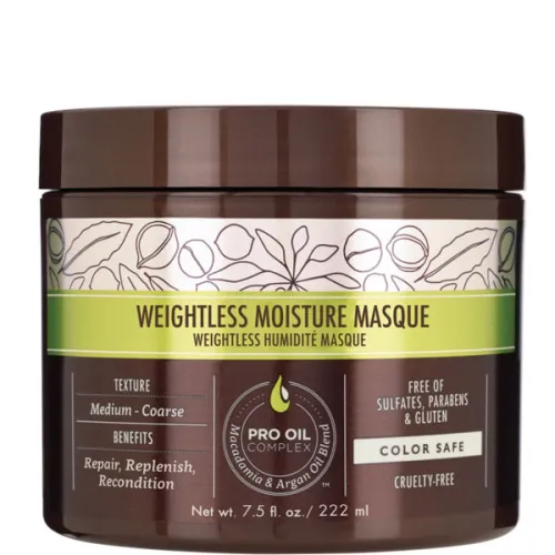Зволожуюча маска для тонкого волосся Macadamia Oil Macadamia Professional Weightless Moisture Masque, 222 мл.