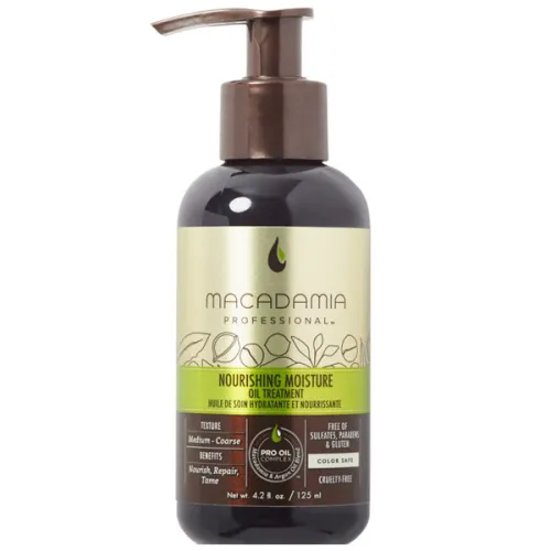 Живильна зволожуюча олія для волосся Macadamia Oil Macadamia Professional Nourishing Moisture Oil Treatment, 125 мл.