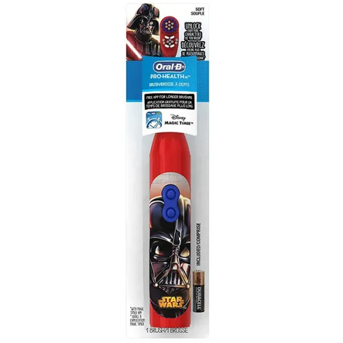 Детская электрическая зубная щетка «Дарт Вейдер» Oral-B Pro-Health Stages Star Wars Darth Vader Battery Toothbrush