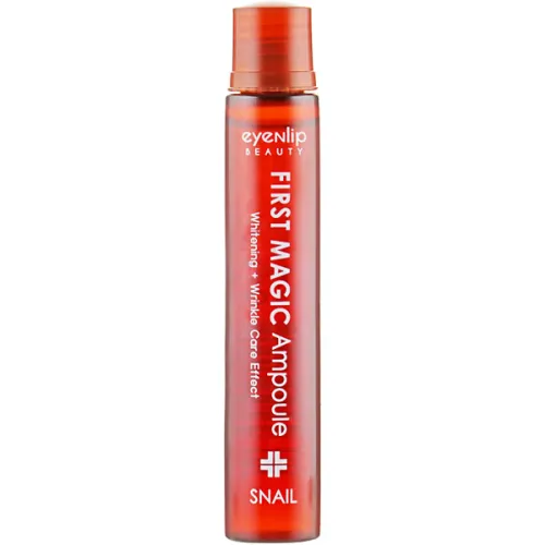Сыворотка для лица Eyenlip First Magic Ampoule Snail с муцином улитки, 13 мл.