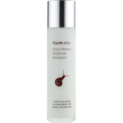 Зволожуюча емульсія для обличчя FarmStay Snail Mucus Moisture Emulsion з муцином равлика, 150 мл.