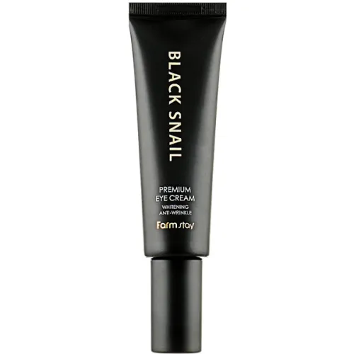Крем для глаз FarmStay Black Snail Premium Eye Cream с муцином черной улитки, 50 мл.
