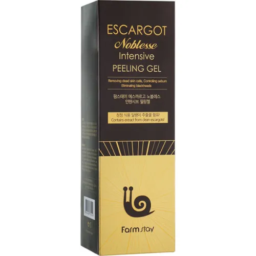 Пилинг-гель для лица FarmStay Escargot Noblesse Intensive Peeling Gel, 180 мл. - вид 2