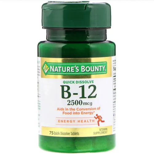 Витамин B12 Nature’s Bounty B-12 2500 mcg