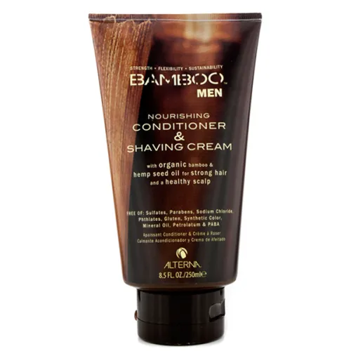 Кондиціонер для волосся та крем для гоління Alterna Bamboo Men Nourishing Conditioner and Shaving Cream з екстрактом