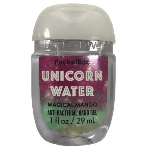 Антибактеріальний гель для рук «манго» Bath and Body Works Unicorn Water Magical Mango, 29 мл.