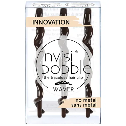 Заколка для волос «коричневая» Invisibobble Waver Pretty Dark