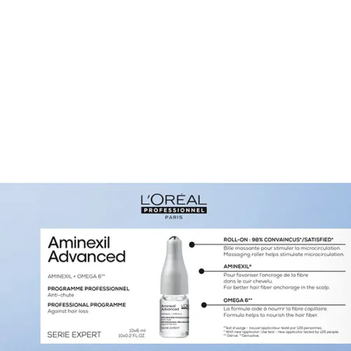 Средство для высокоэффективного лечения выпадения волос L’Oreal Professionnel Aminexil Control, 6 мл. - вид 2