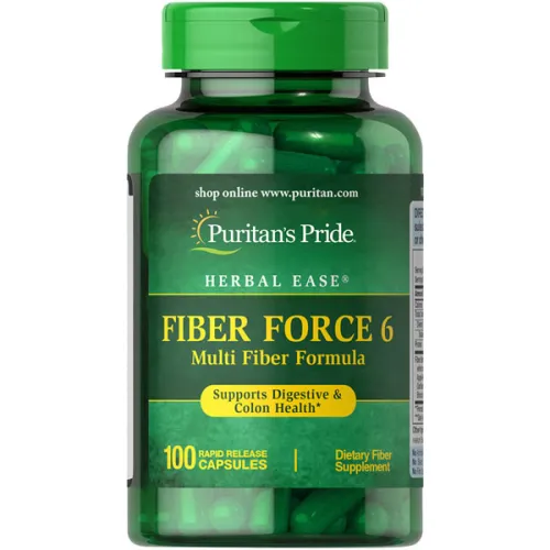 Клетчатка в капсулах Puritan’s Pride Fiber Force 6