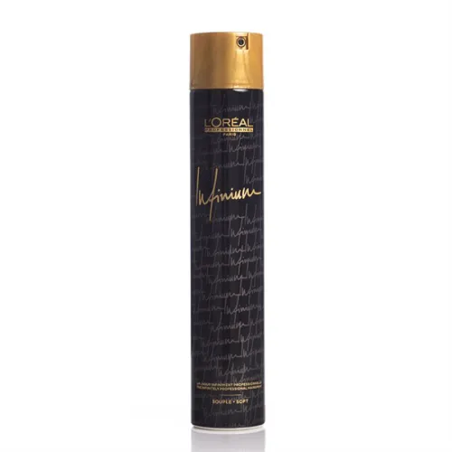 Лак для волос легкой фиксации L’Oreal Professionnel Infinium Souple Soft Hairspray, 500 мл.