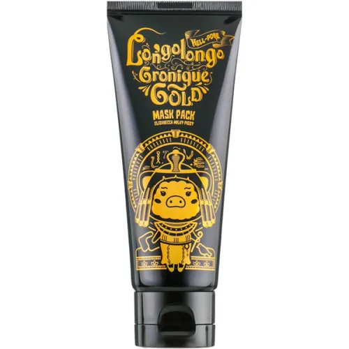 Маска-пленка для лица Elizavecca Longolongo Gronique Gold Mask Pack с экстрактом золота, 100 мл.