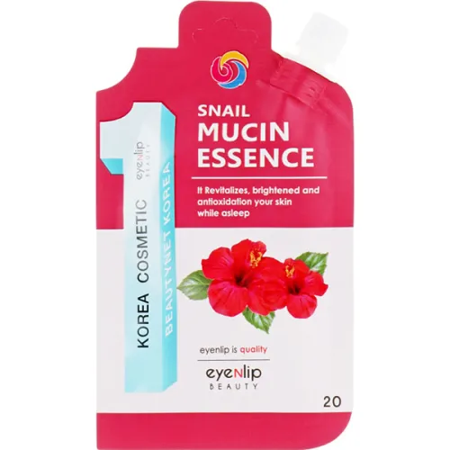 Есенція для шкіри обличчя Eyenlip Snail Mucin Essence з екстрактом равлика, 20 г.