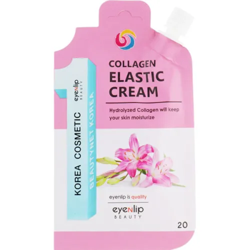 Увлажняющий крем для лица Eyenlip Collagen Elastic Cream с коллагеном, 20 г.