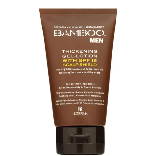 Ущільнюючий лосьйон Alterna Bamboo Men Thickening Gel-Lotion with SPF15 Scalp Shield з бамбуковим екстрактом, 75 мл.