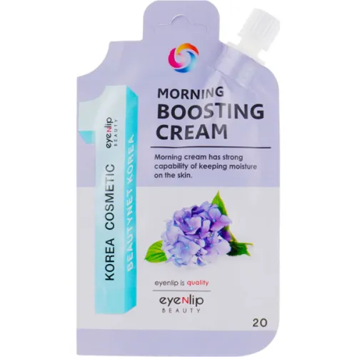 Денний зволожувальний крем для обличчя Eyenlip Morning Boosting Cream, 20 г.