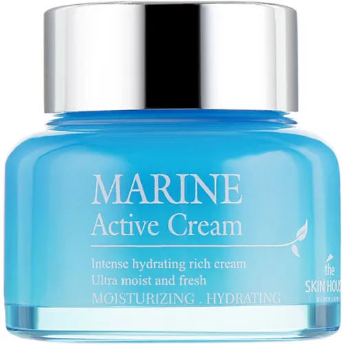 Увлажняющий крем для лица The Skin House Marine Active Cream с керамидами, 50 мл.