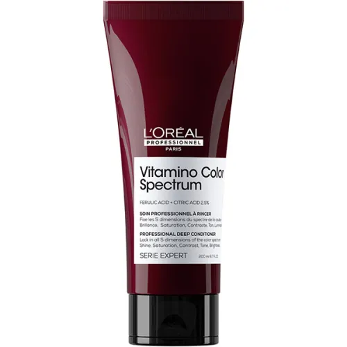 Кондиционер для сияющего блеска окрашенных волос L’Oreal Professionnel Serie Expert Vitamino Color Spectrum Conditioner, 200