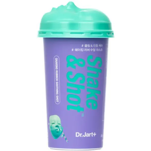 Заспокійлива та відновлююча альгінатна маска для обличчя Dr.Jart+ Shake & Shot Rubber Soothing Mask, 50 г.