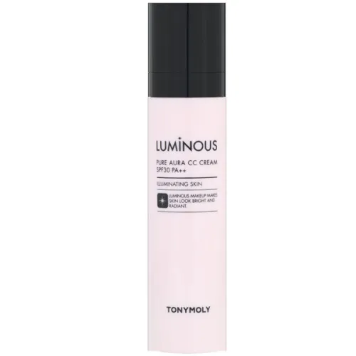 Зволожуючий і живильний CC крем Tony Moly Luminous Pure Aura CC Cream SPF30/PA++, 50 мл.