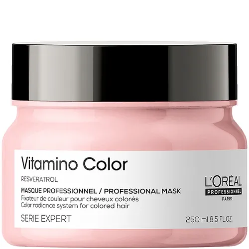 Маска для защиты цвета окрашенных волос L’Oreal Professionnel Serie Expert Vitamino Color Resveratrol Mask, 250 мл.