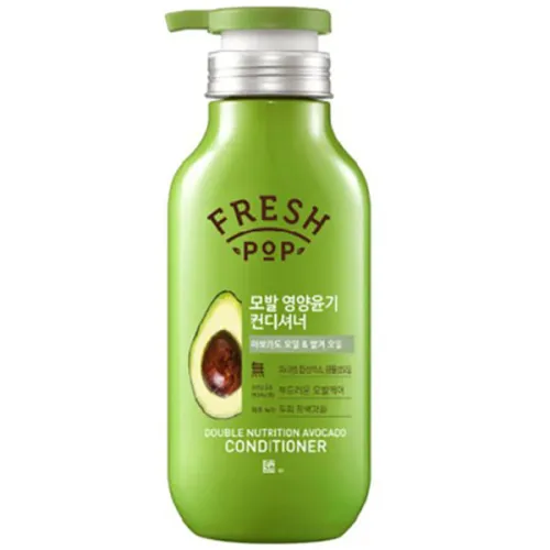 Живильний кондиціонер Fresh Pop Double Nutrition Avocado Conditioner з екстрактом вівса та олією авокадо, 500 мл.